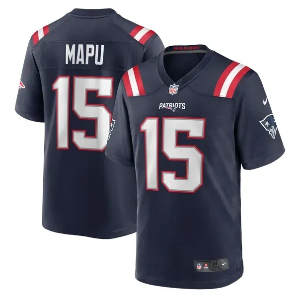 Performance New England Patriots Game Jersey - Premium Navy NFL Fan...