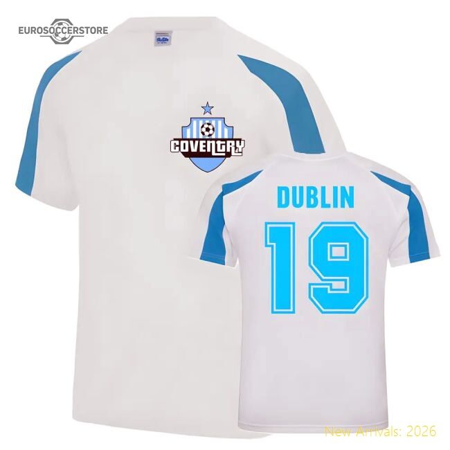 Premium Dion Dublin Coventry Sports Training Shirt (white)