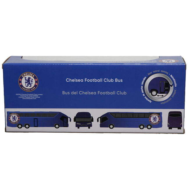 Chelsea FC Diecast Team Bus - authentic style