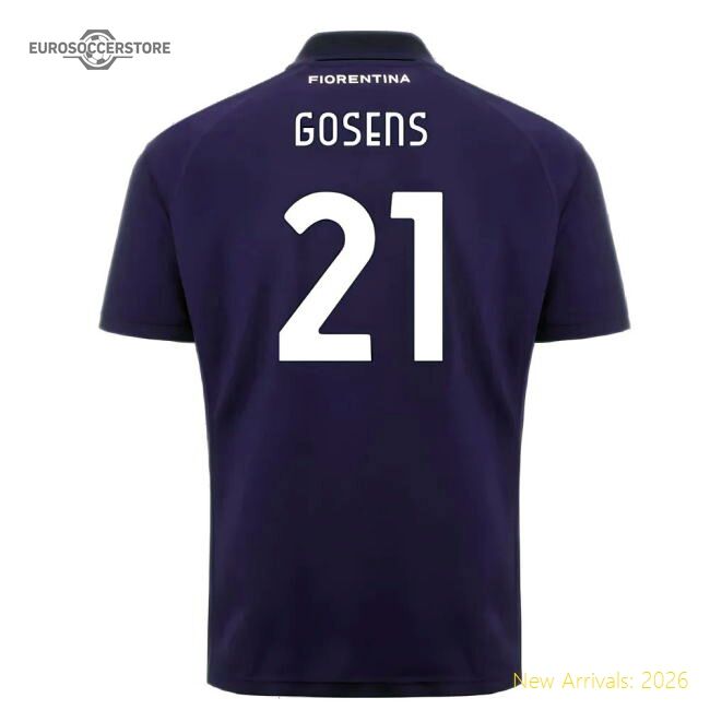 Official Fiorentina Home Gosens Jersey 2024-2025 Comfortable