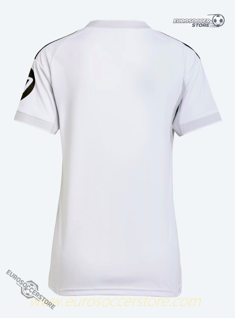 Authentic Real Madrid Women's Home Football Jersey for the 25-26 Season