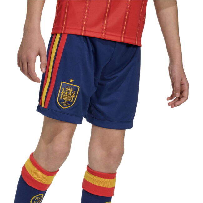 Original Spain 2026-2027 Spain Home Shorts (Dark Blue) - Kids