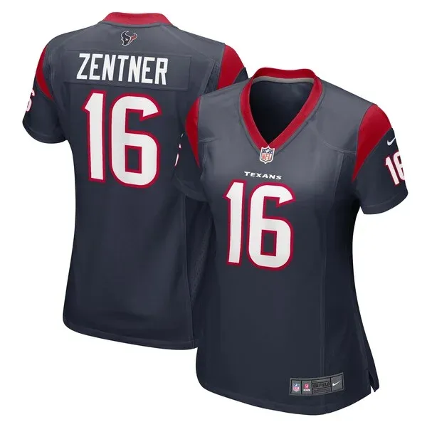 None Ty Zentner Game Jersey - Navy | NFL Player Jersey | NFL Football