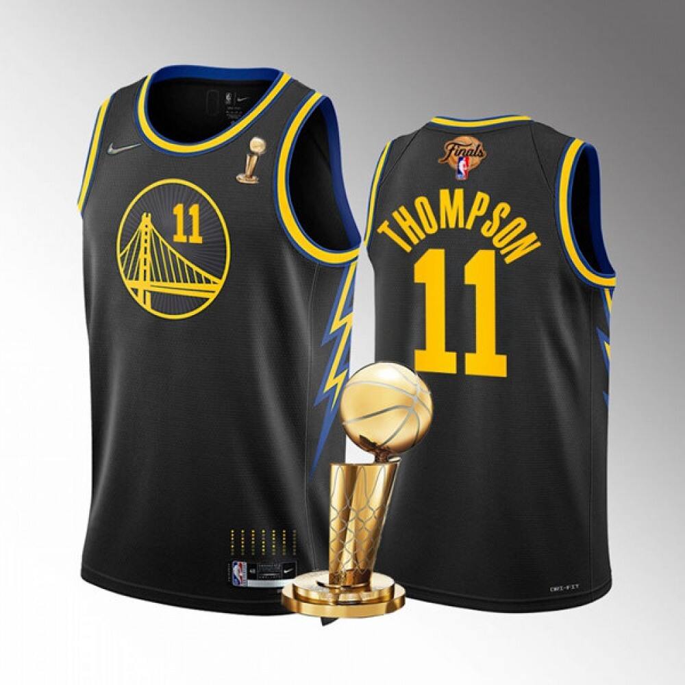 11 Golden State Warriors Jersey Black - - Fan Favorite