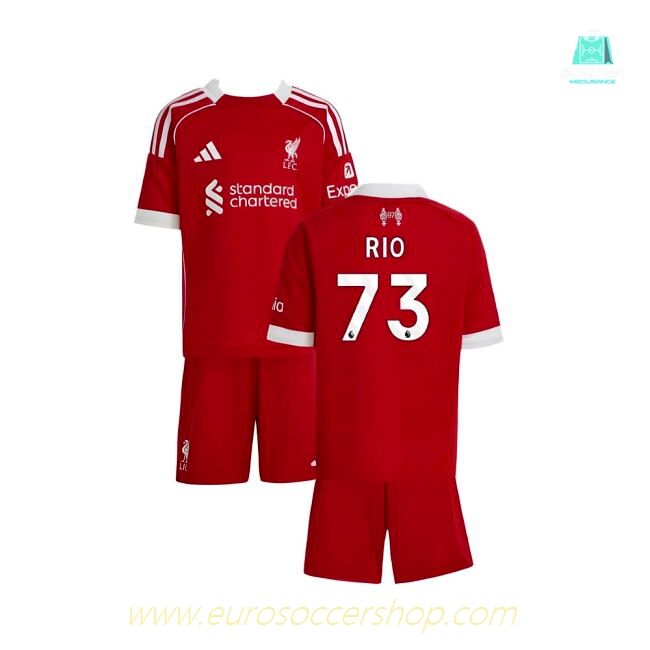 2025-2026 Liverpool Home Mini Kit (Rio 73)