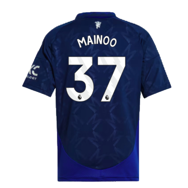 Top Quality Man Utd 2024-2025 Away Jersey (Mainoo 37) (Kids)