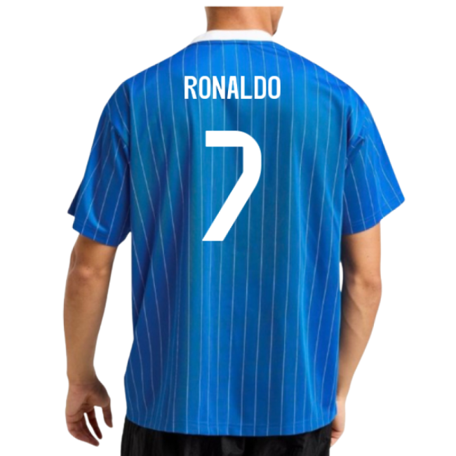 2025-2026 RM Replica Football Shirt (Blue) Moisture Wicking