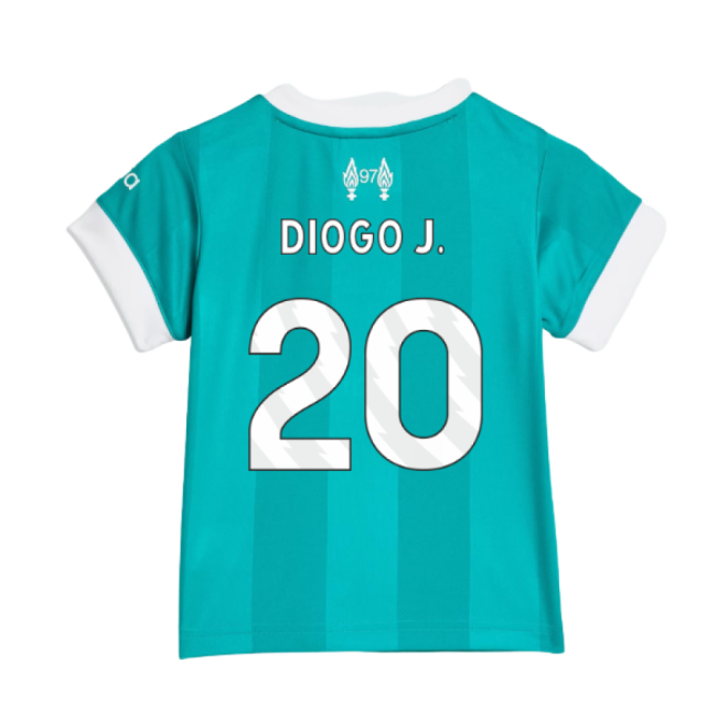 Premium Liverpool 2025-2026 Liverpool Third Baby Kit (Diogo J. 20)