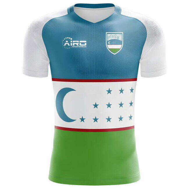 Stylish Uzbekistan Home Jersey 2025-2026