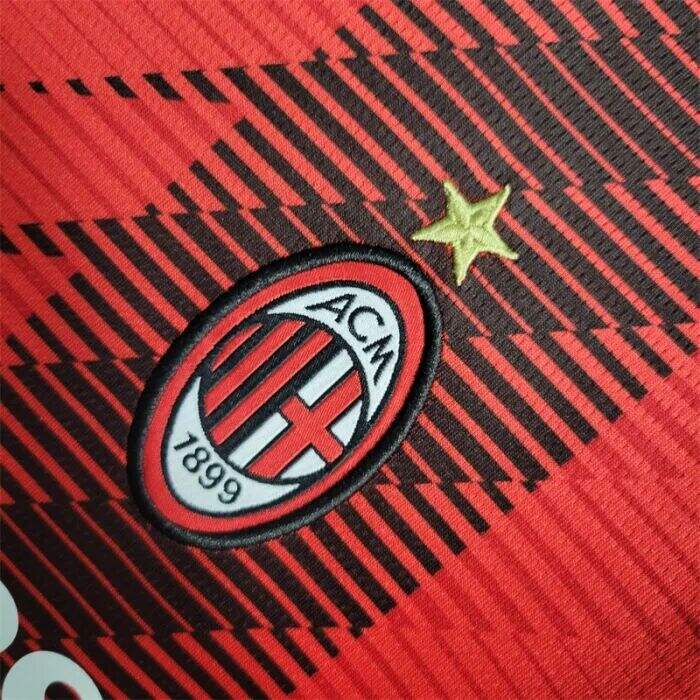 Kids AC Milan 2324 Home Kit ShirtShorts - Official Replica 18640
