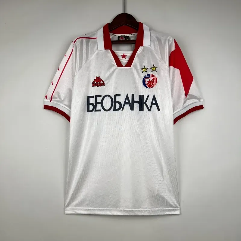 1995-1997 Red Star Belgrade Jersey retro kit