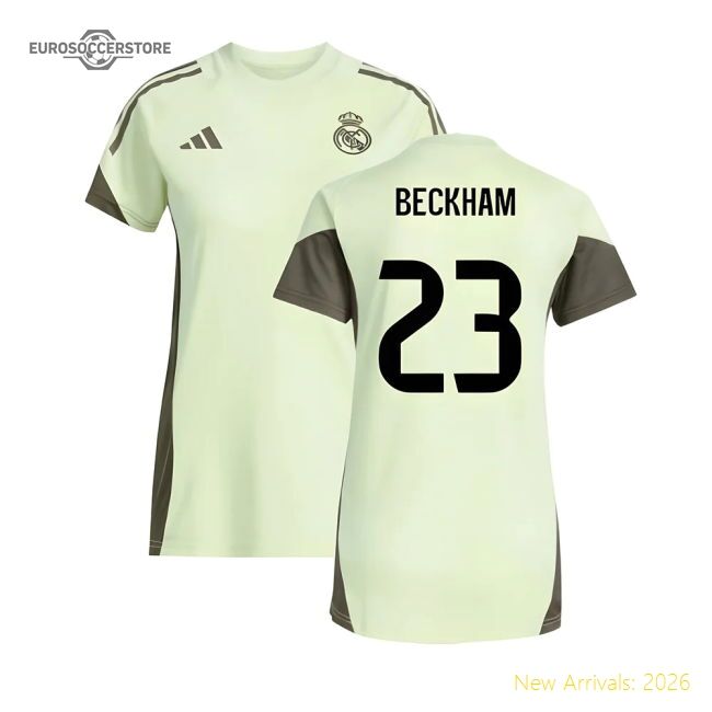 Top-grade 2025-2026 Real Madrid Training Jersey (almost Lime)