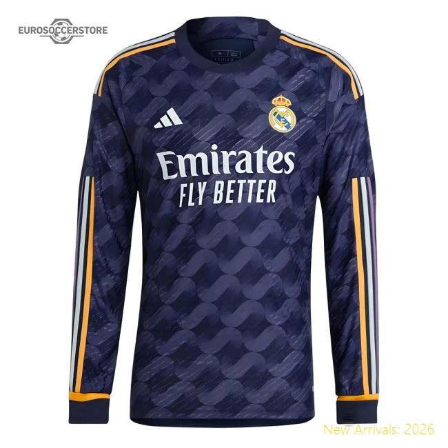 Premium Real Madrid Away Bellingham Jersey 2023-2024 Moisture-wicking