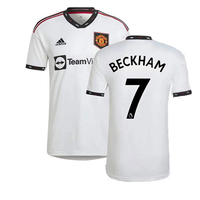 2022-20 Man Utd Authentic Away Jersey BECKHAM #7 M S