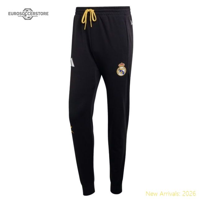 High-quality 2025-2026 Real Madrid Marvel Pants (black)