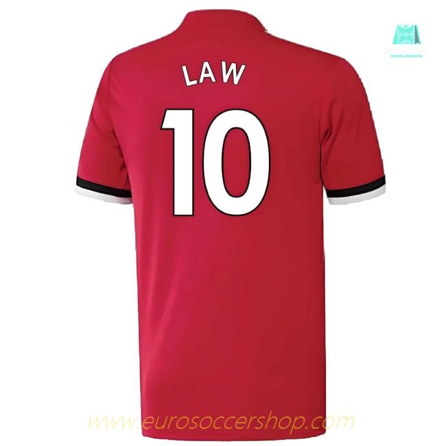 Manchester United 2017-18 Home Shirt ((Excellent) 4-5 Year) (Law 10)