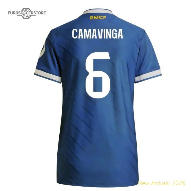 2025-2026 Real Madrid Third Match-ready Jersey Camavinga Nike Dri-fit
