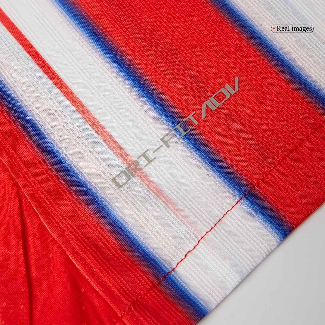 Player Version J.ALVAREZ #19 Atletico Madrid Home Soccer Jersey 2024/2