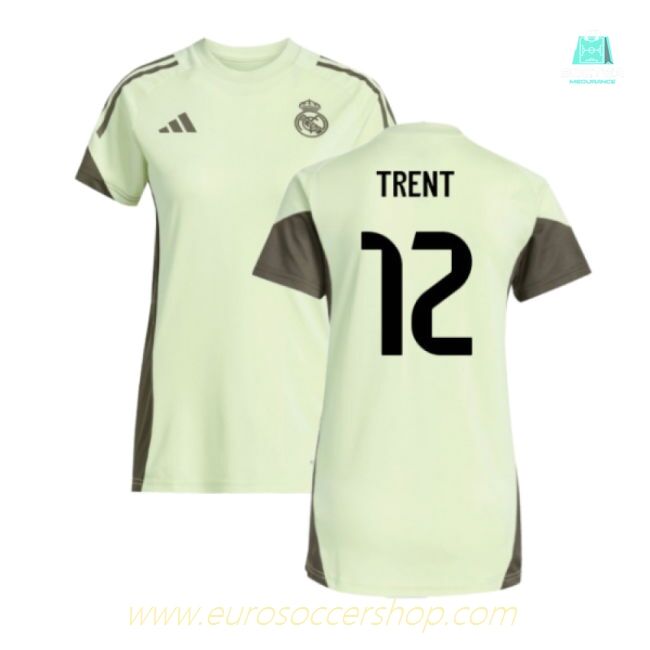 2025-2026 Real Madrid Training Jersey (Almost Lime) - Womens (Trent 12)