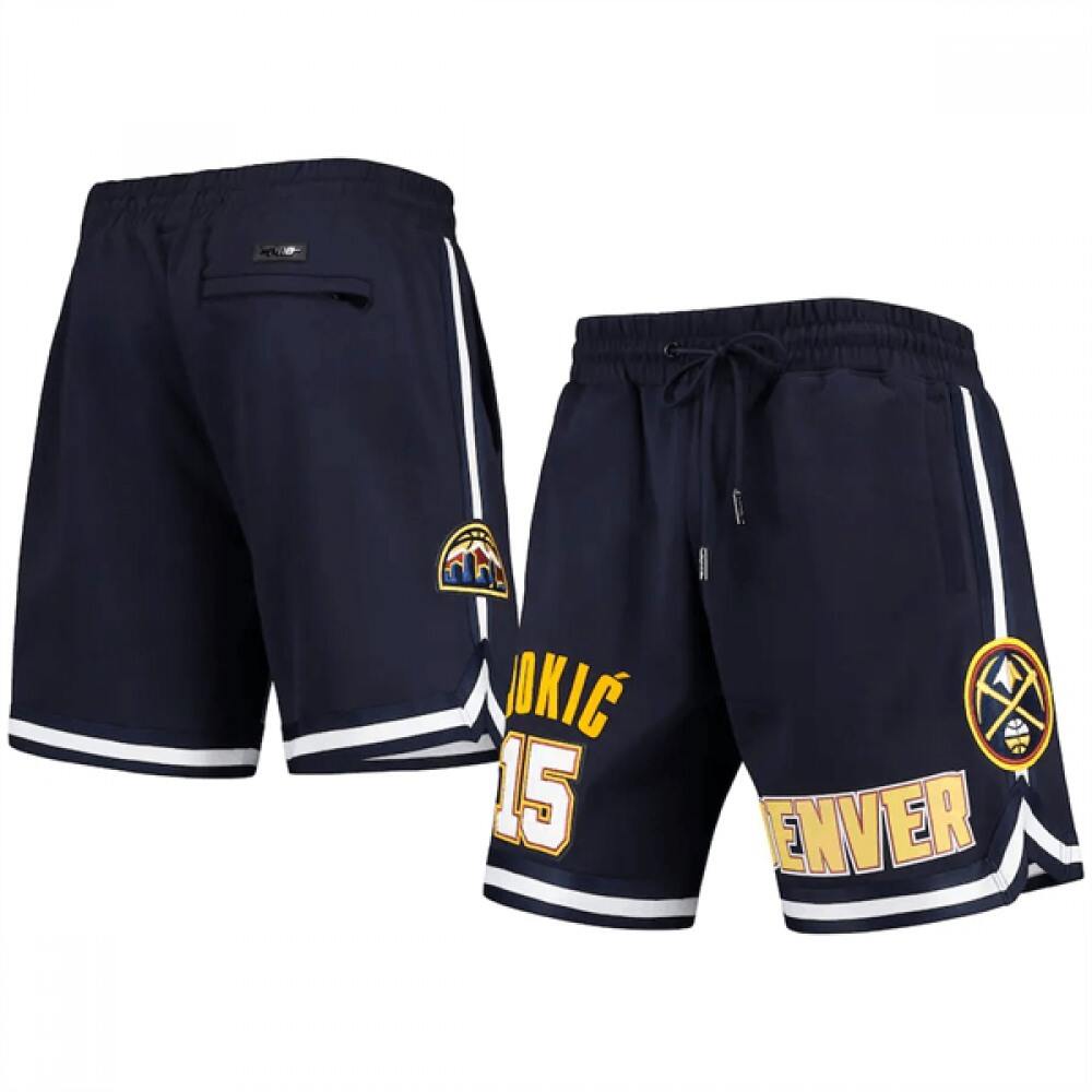 Durable Denver Nuggets Nikola Jokic15 Navy Jersey - Game Day Essential