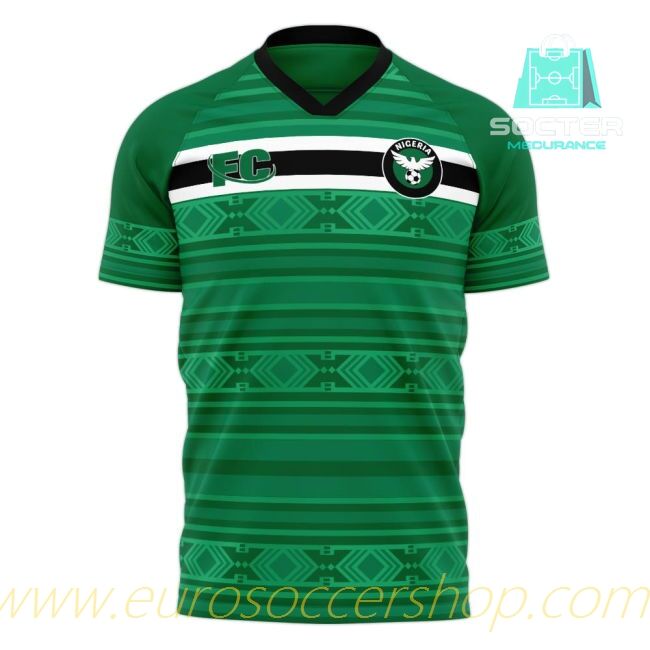 Premium 2020-2021 Nigeria Home Football Shirt (Your Name)