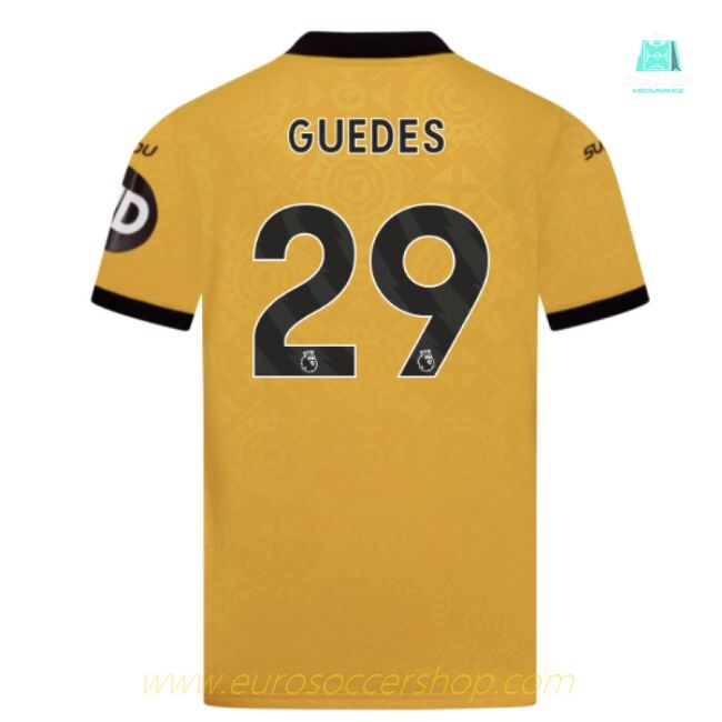 2025-2026 Wolves Home Shirt (Kids) (Guedes 29)