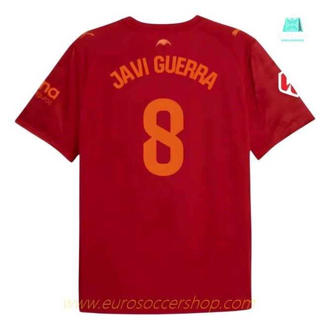 2025-2026 Valencia Away Shirt (Kids) (Javi Guerra 8)