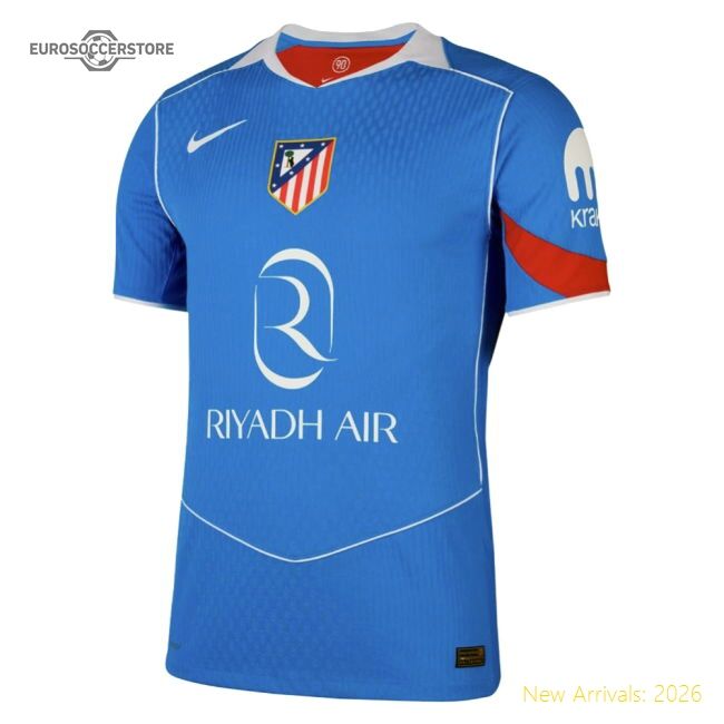 Atletico Madrid Spanish League Azpilicueta Premium Jersey Nike Dri-fit