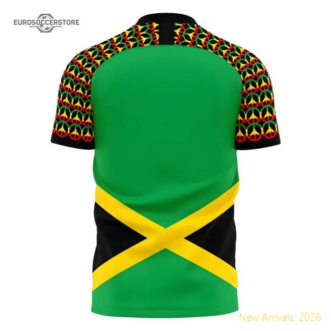 Premium Caribbean Stars Marley Concept Football Shirt (libero)