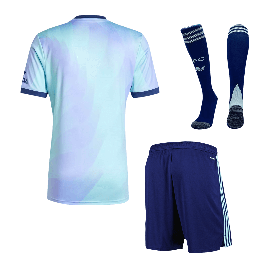 Arsenal Third Away Soccer Jersey Kit(Jersey+Shorts+Socks) 2024/25Authe