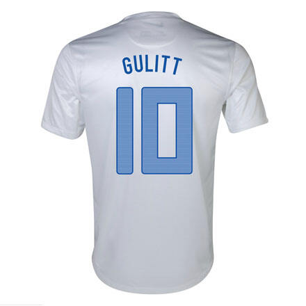 2013 Netherlands 10 Gullit Away White Jersey Shirt - Official Replica