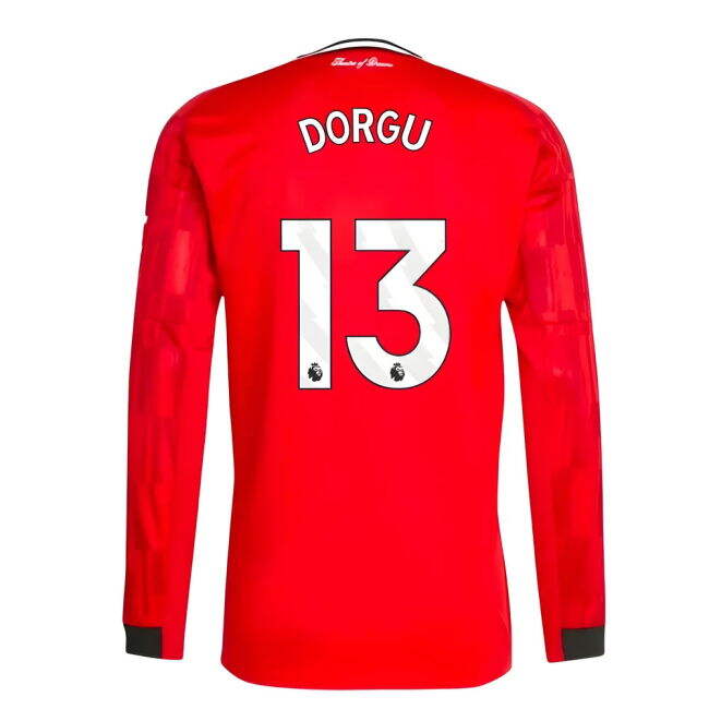 Official Man Utd (man Utd) 2025-2026 Home - Arsenal - Authentic