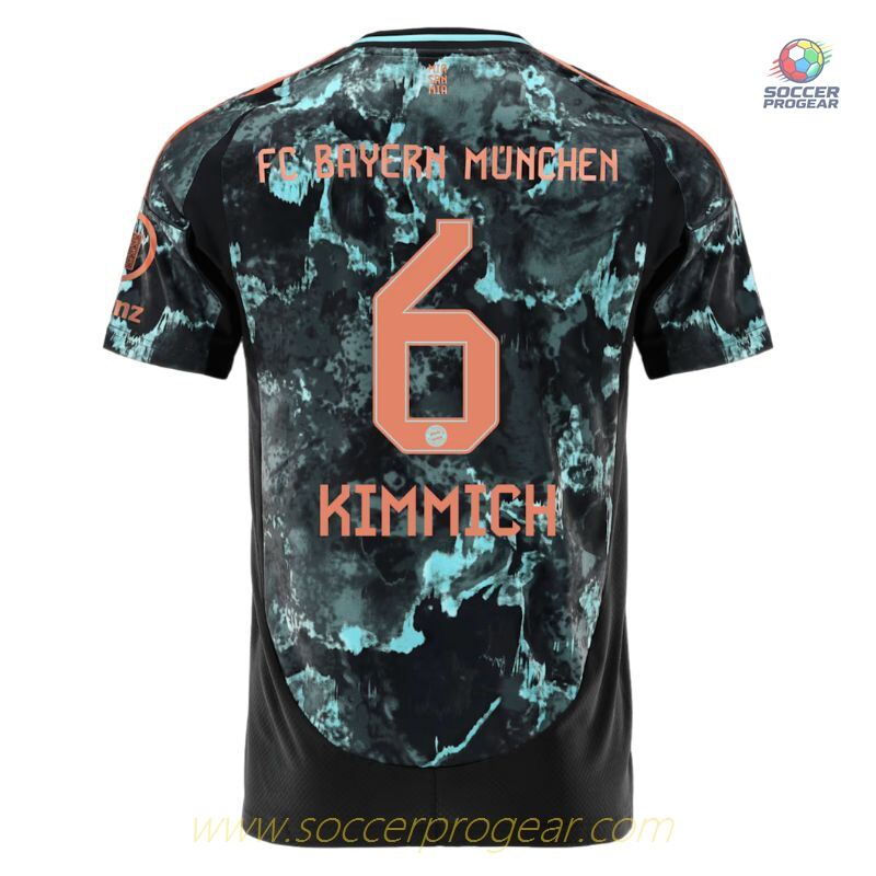 Bayern Munich Away Soccer Team Jersey 2024-25 Edition Kimmich