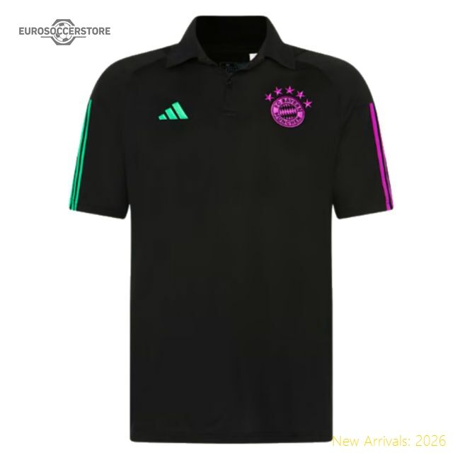 2023-2024 Bayern Munich Polo Shirt (black) - Unique Style
