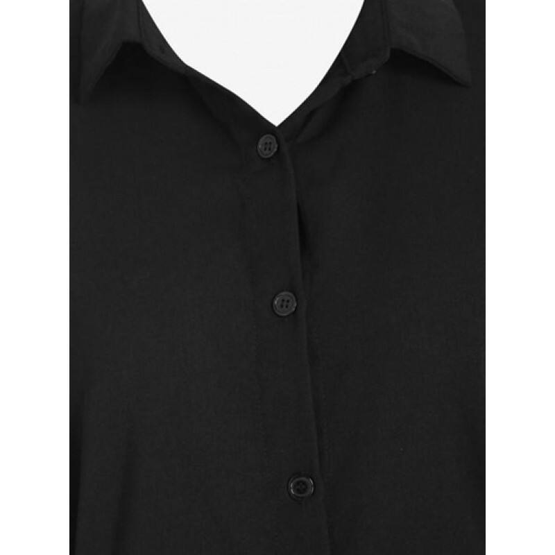 Belted Poet Sleeve Shirt ZZ4272