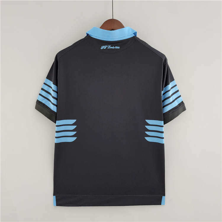1516 Lazio Retro Away Blue Soccer Jersey Football Shirt - Official