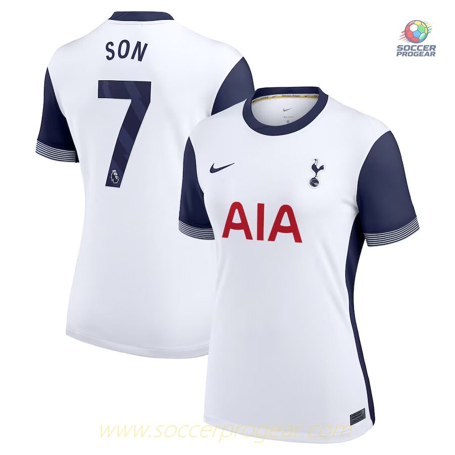 Tottenham Home Team Soccer Shirt 2024/25 Collection Women's SON