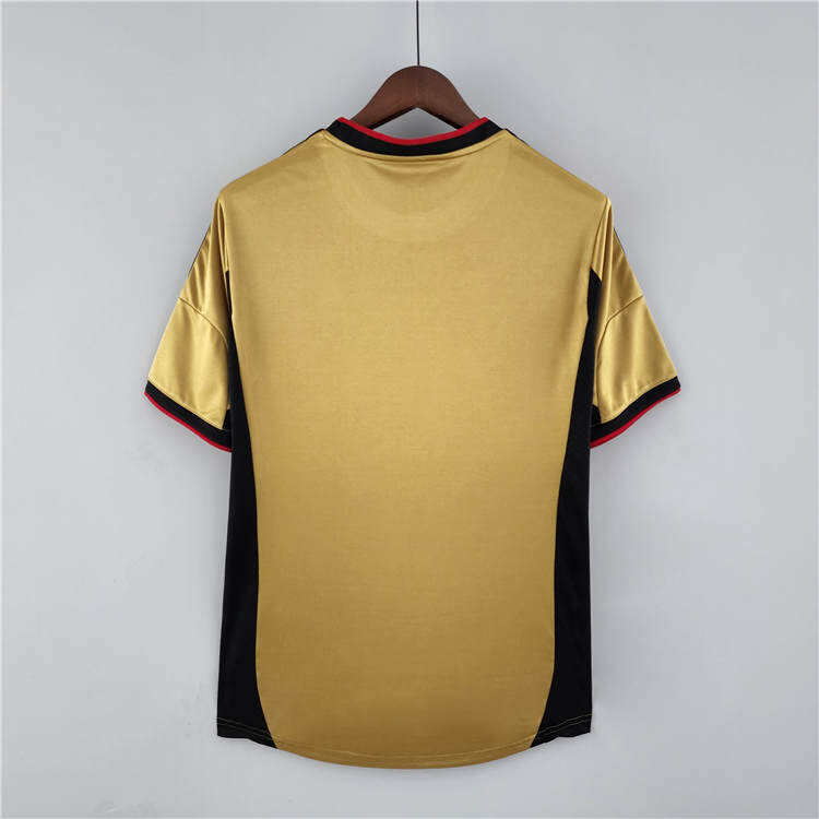 AC Milan 13-14 Retro Gold Football Shirt Soccer Jersey - Official