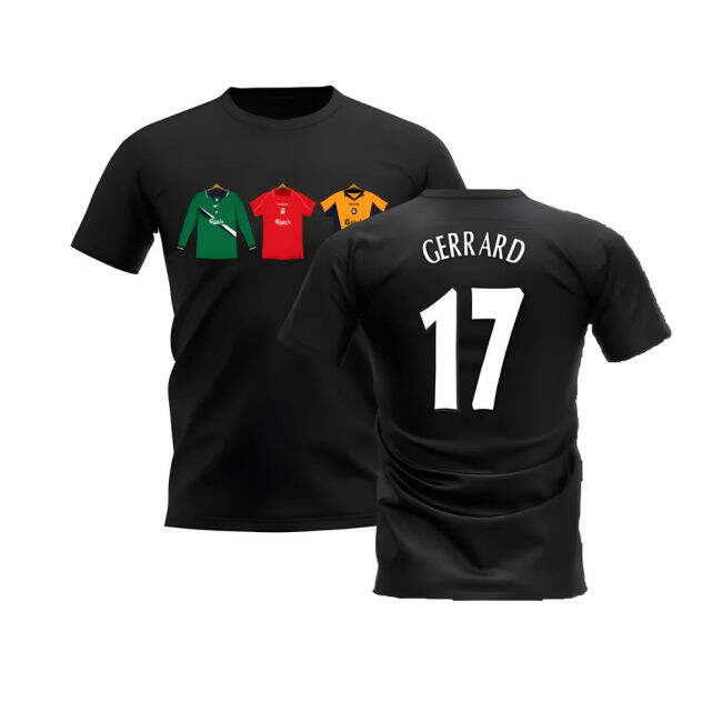 Liverpool Gerrard #17 Durable Material Loyal Fresh Look Fan Jersey