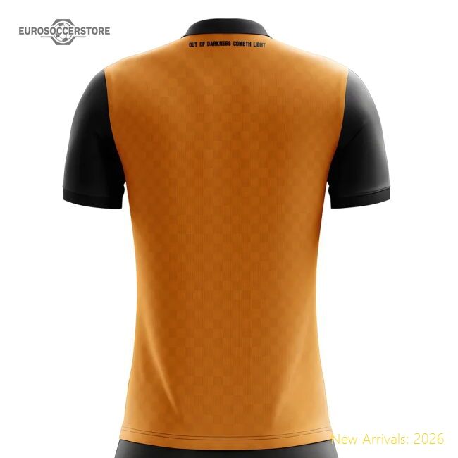 Official 2025-2026 Wolverhampton Home Concept Football Shirt - Womens