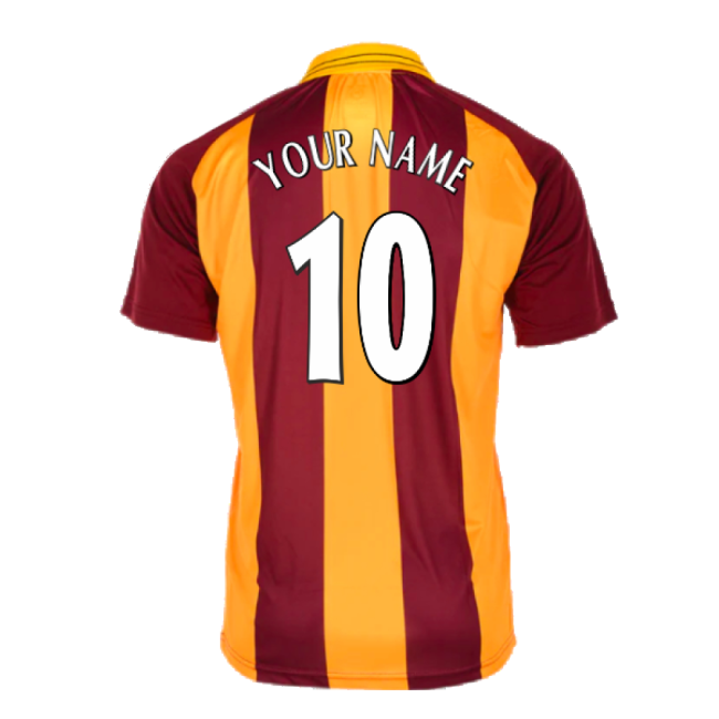 1999-2000 Bradford City Home Retro Shirt (Your Name)