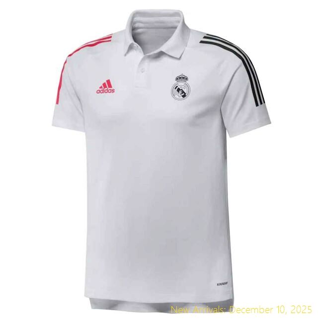 2020-2021 Real Madrid Home Shirt - Official Football - White Color
