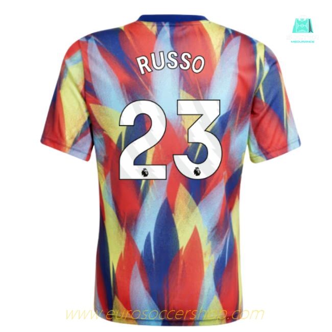 2025-2026 Arsenal Pre-Match Shirt (Victory Blue) - Kids (Russo 23)