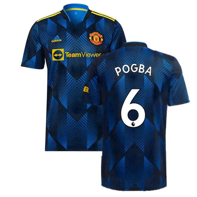 vintage Man Utd 2021-2022 Third Shirt (POGBA 6)