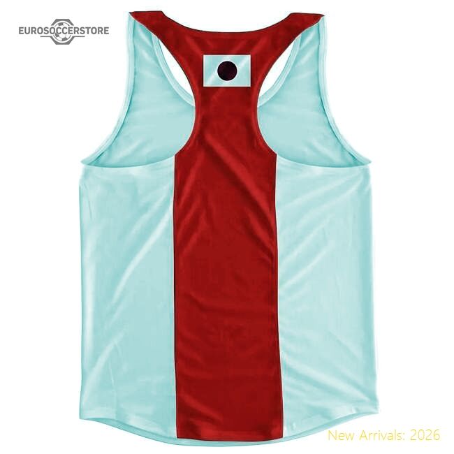 Asian Powerhouse Flag Running Vest - Supporter Edition - Match Quality