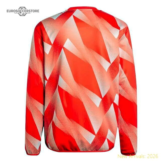 2023-2024 Bayern Munich Pre-match Warm Top (red) - Affordable
