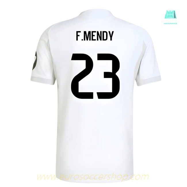 2025-2026 Real Madrid Authentic Home Shirt (F.Mendy 23)