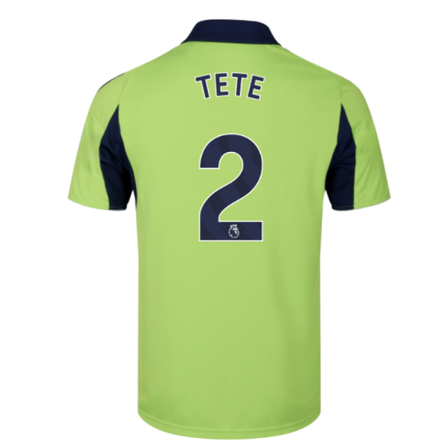 2025-20 Fulham Away Soccer Jersey Tete #2 L M S