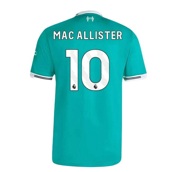 2025-2026 Liverpool Authentic Third Shirt (Mac Allister 10) - fan gear