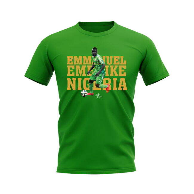 Emenike Nigeria Player Tee (Green)
